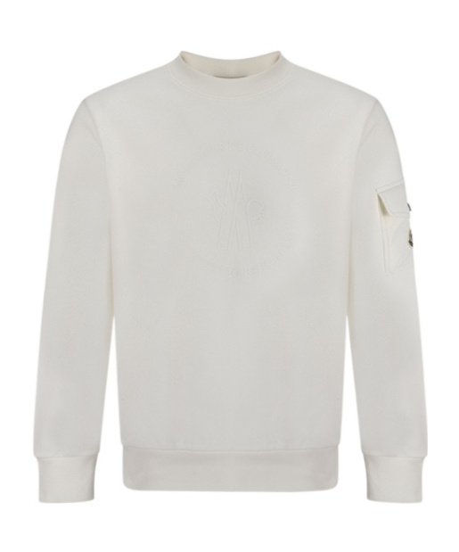 Moncler Logo-appliqu� Sweatshirt In White