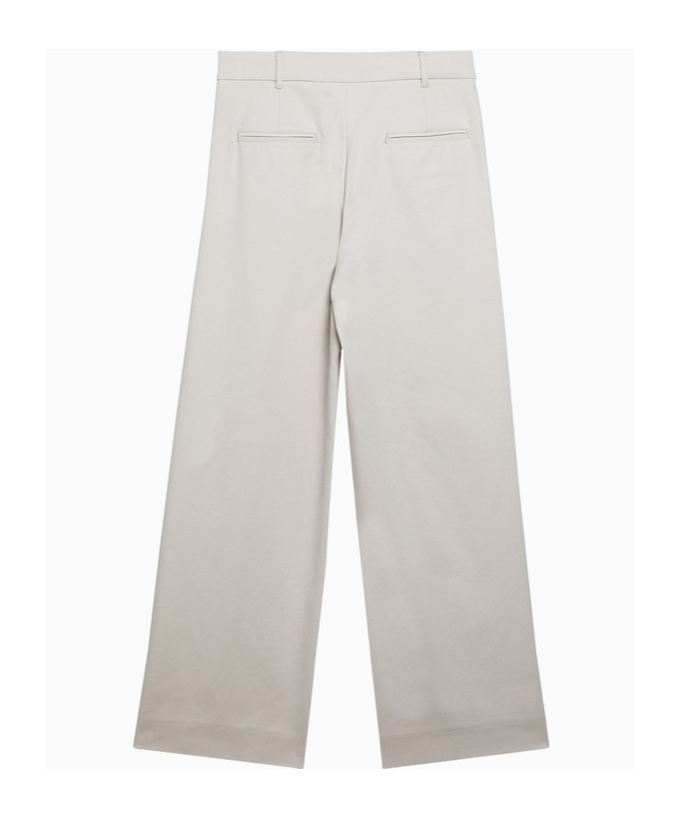 Max Mara Wide-leg Casual Pants In White