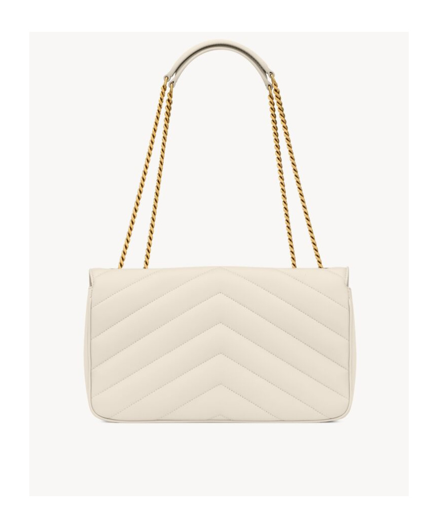 Saint Laurent Loulou Medium In Matelassé Lambskin