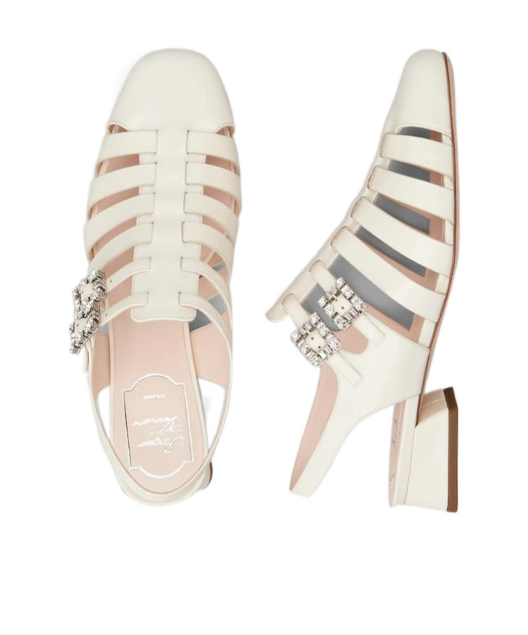 Roger Vivier Très Vivier Sandals In Patent Leather