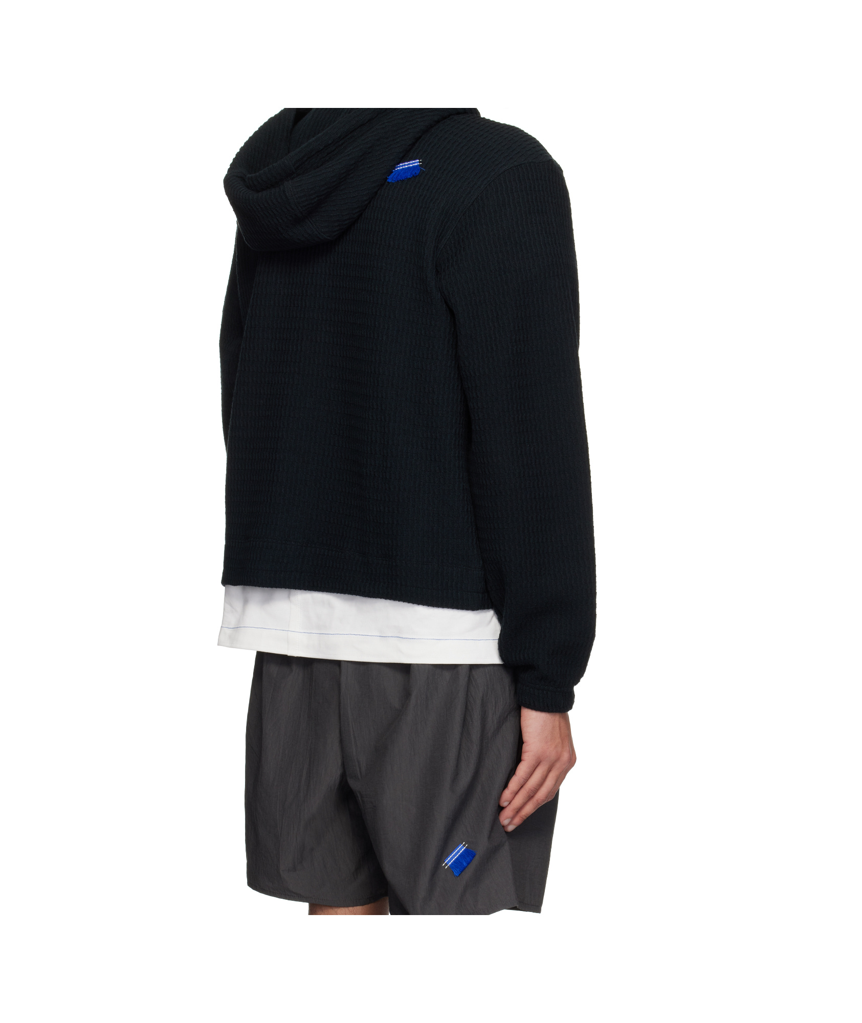 Ader Error Black Lunel Zip-up Product. 30 Hoodie In Black