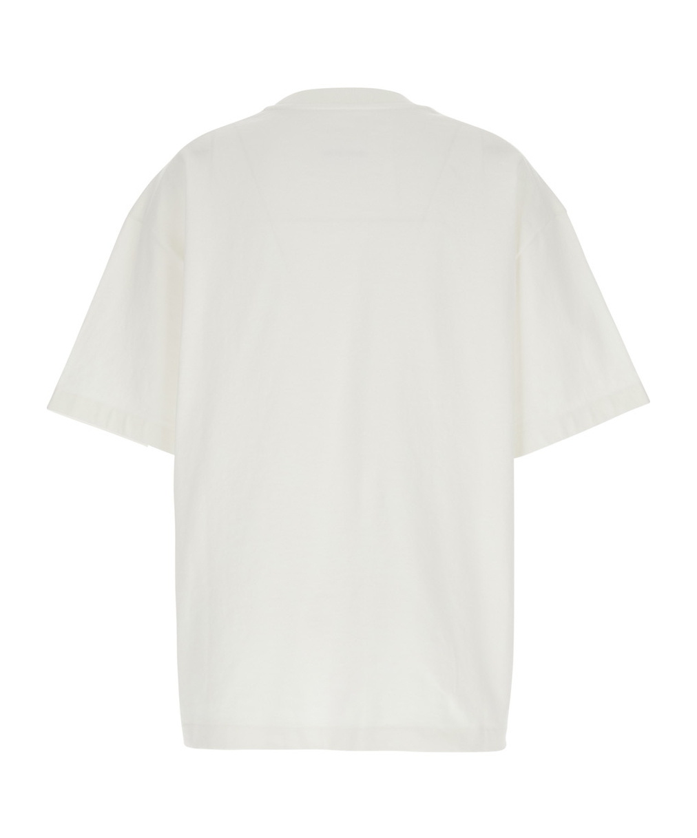 Jil Sander Logo-print Cotton T-shirt In White