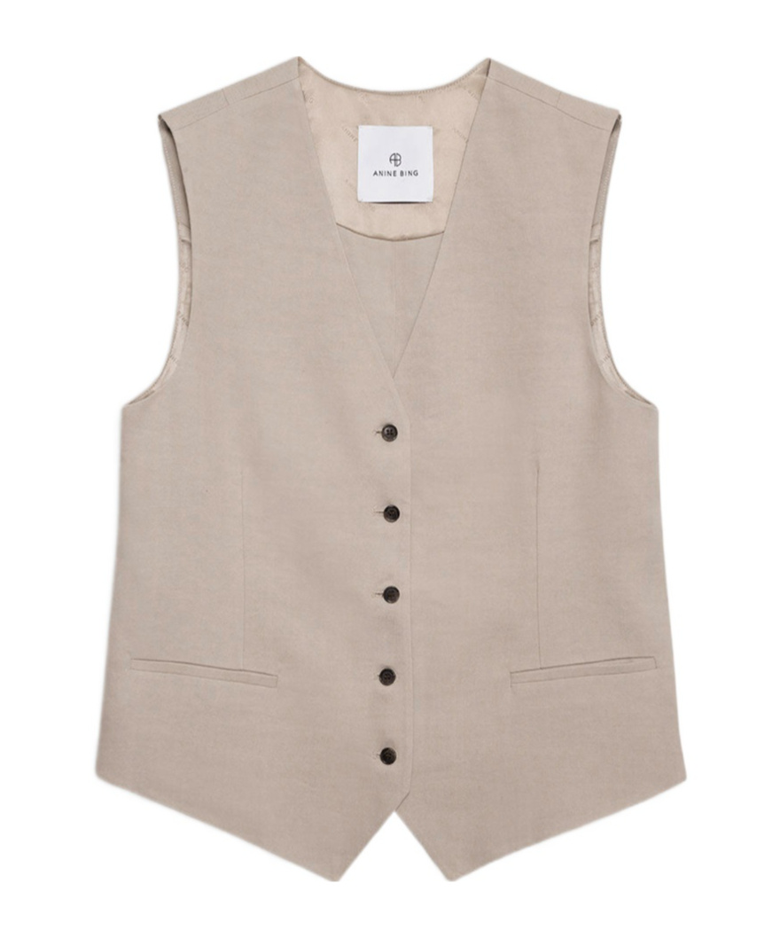 ANINE BING LENA SLEEVELESS VEST 