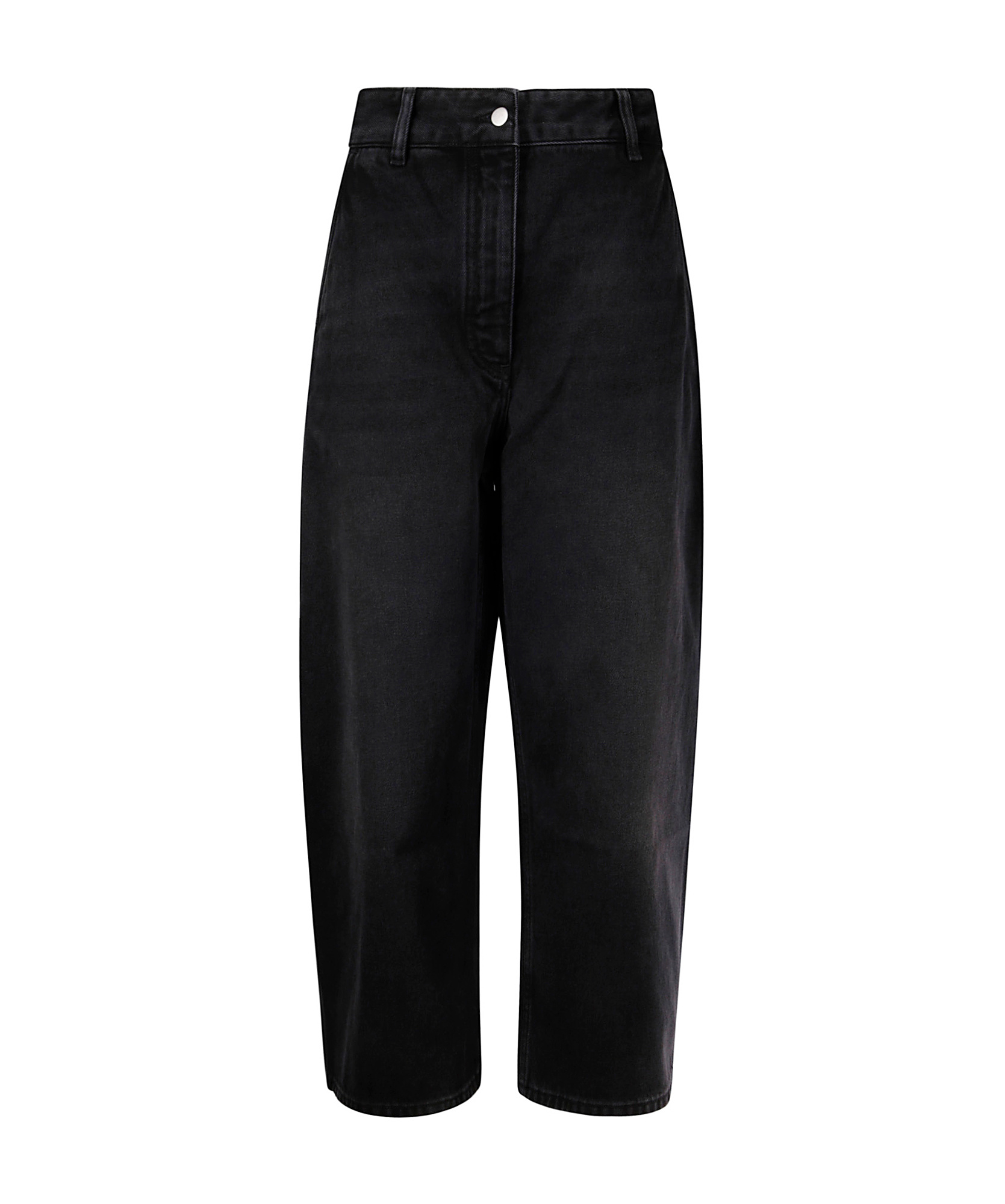 Studio Nicholson Straight-leg Cropped Jeans In Black