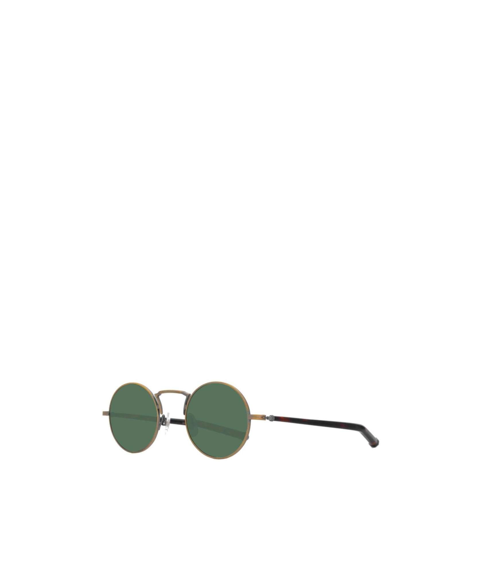 Matsuda Geometric Frame Sunglasses In Gold