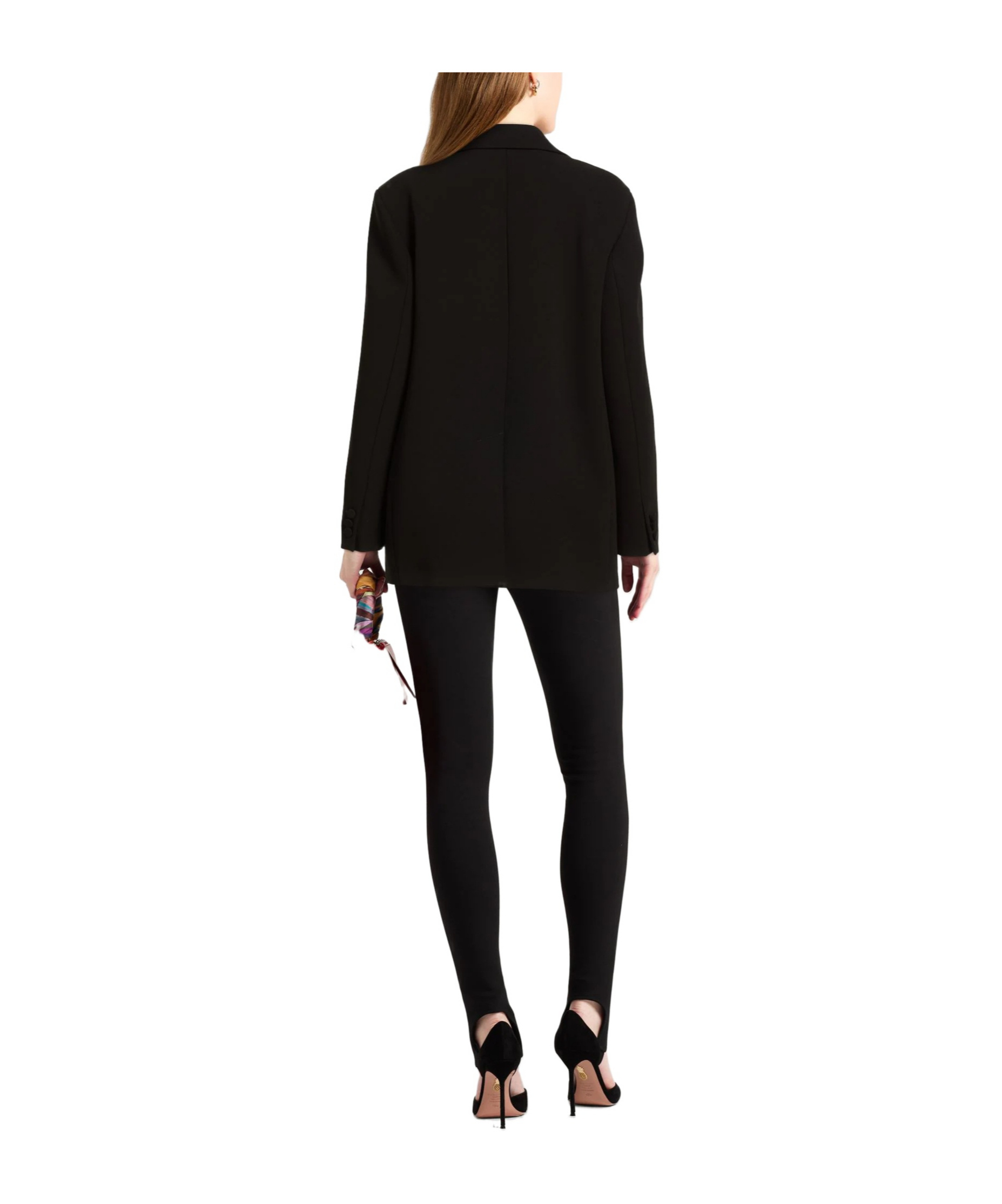 Max Mara Simple Single- Suit In Black