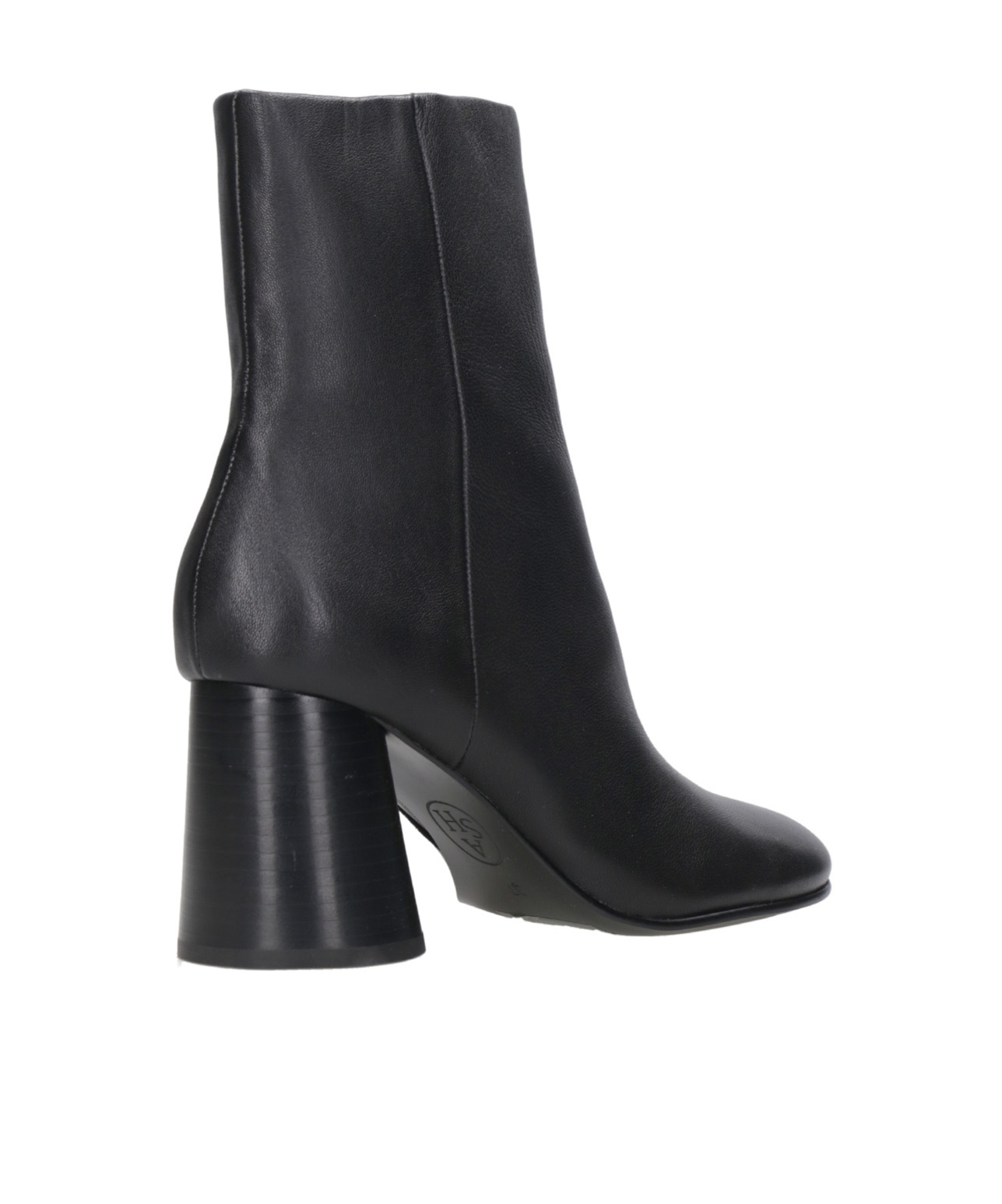 Ash High-heeled Short Boots In Black