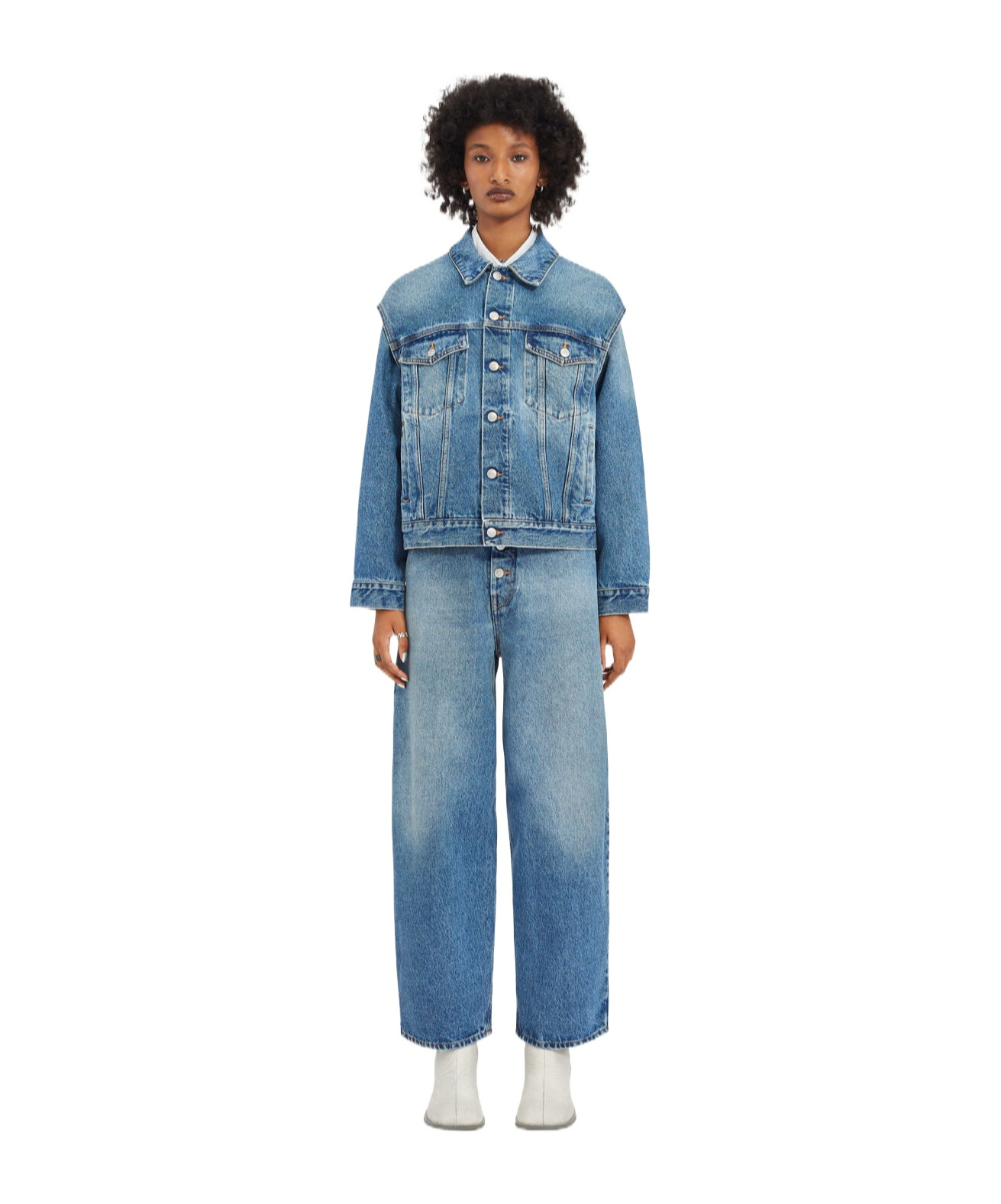 MM6 MAISON MARGIELA BLUE DENIM JACKET 
