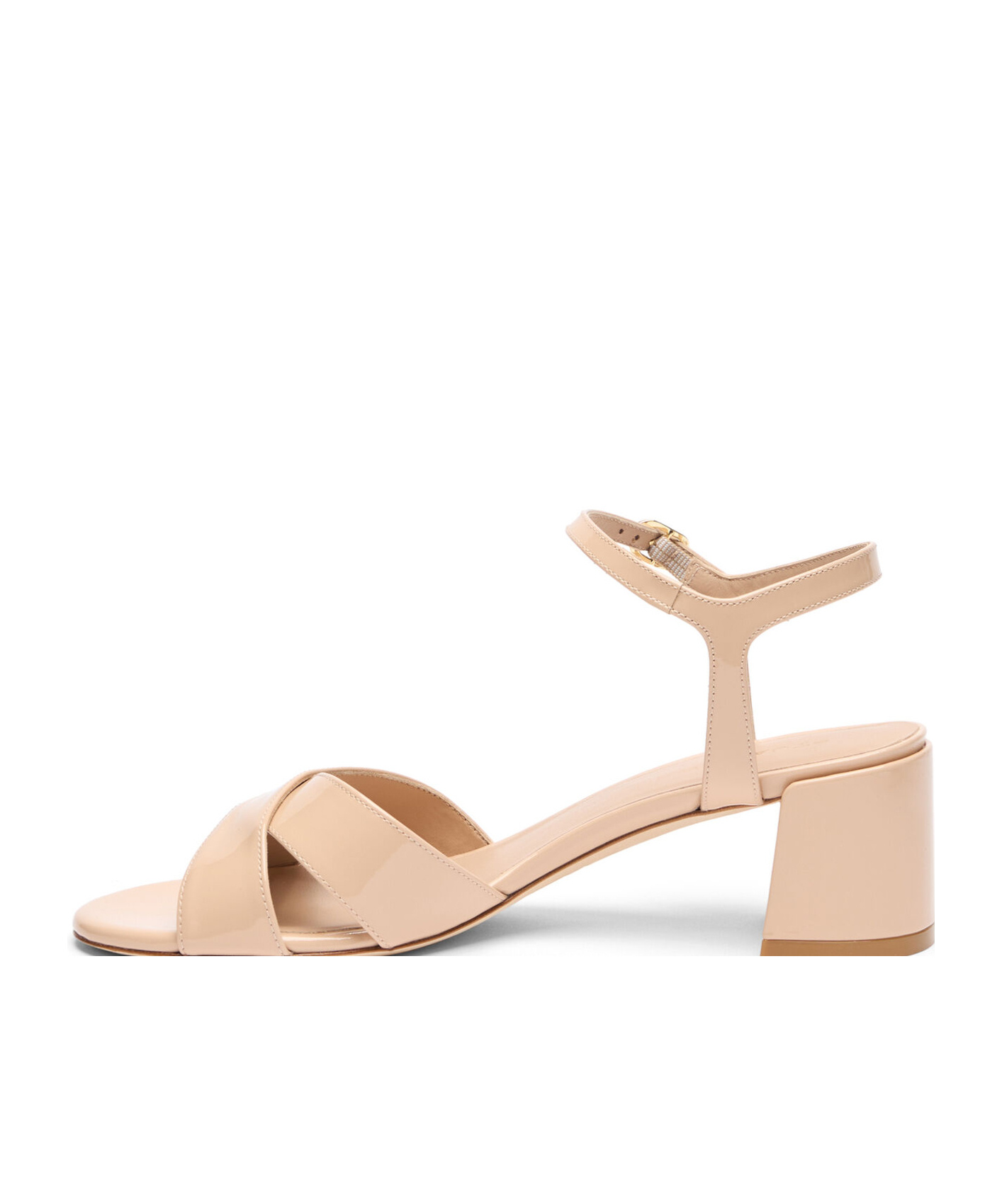 Stuart Weitzman Dayna Leather Crisscross Sandals