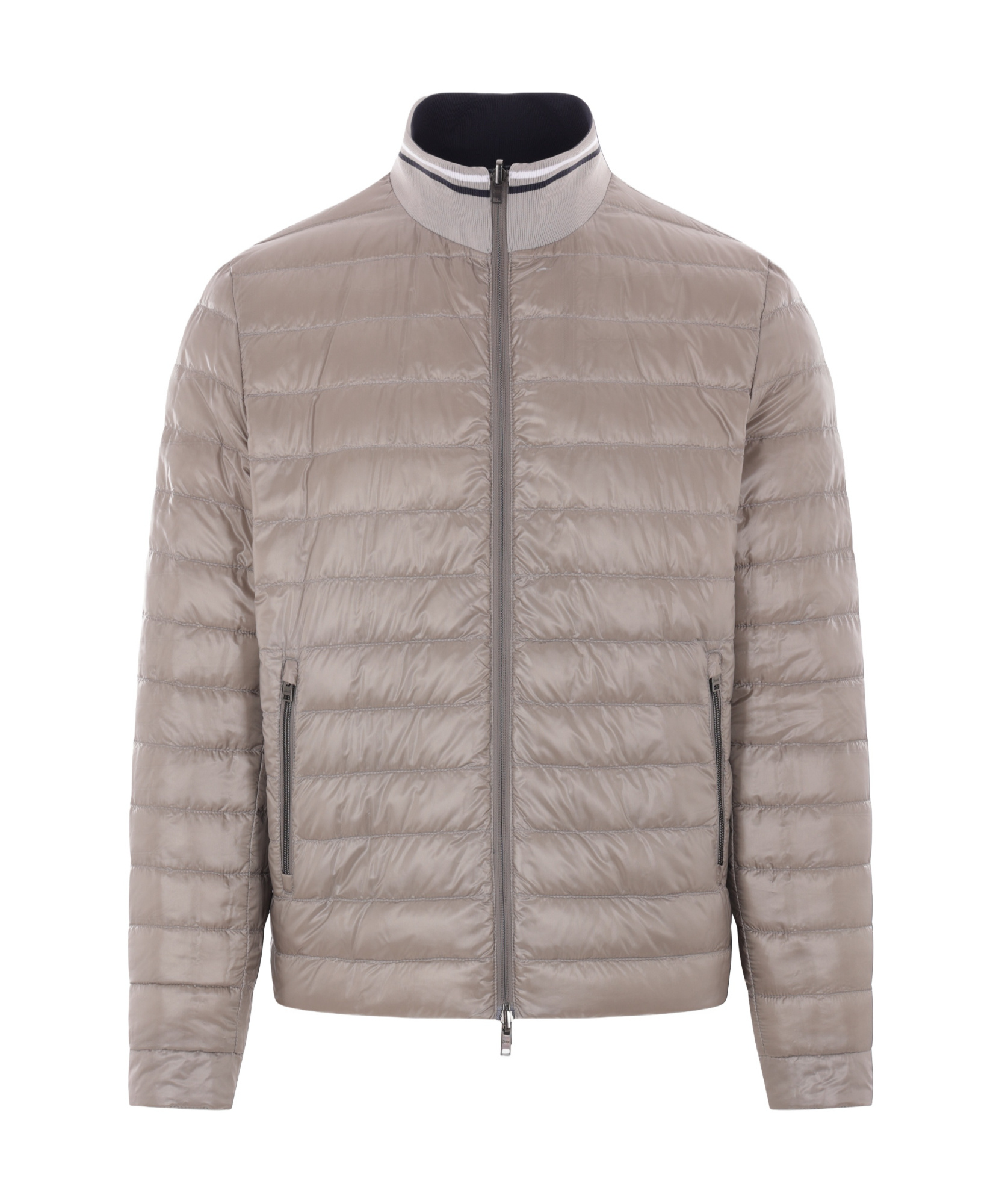 Herno Reversible Nylon Down Jacket In Black