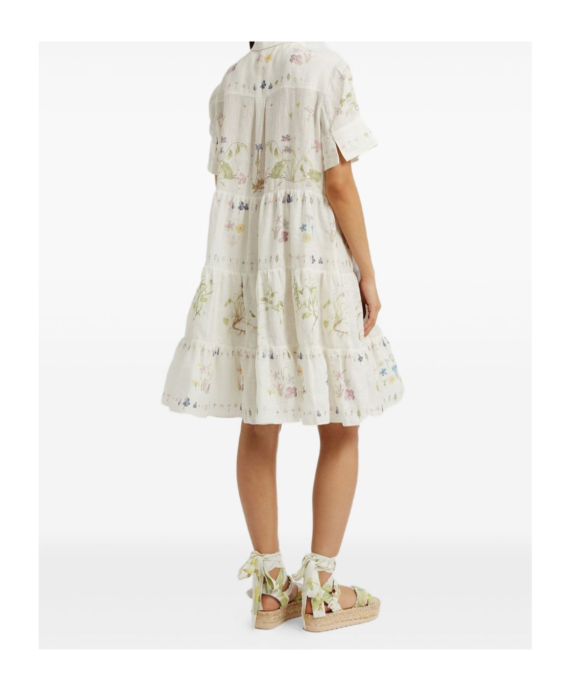 Shop Erdem Short Sleeve Dress