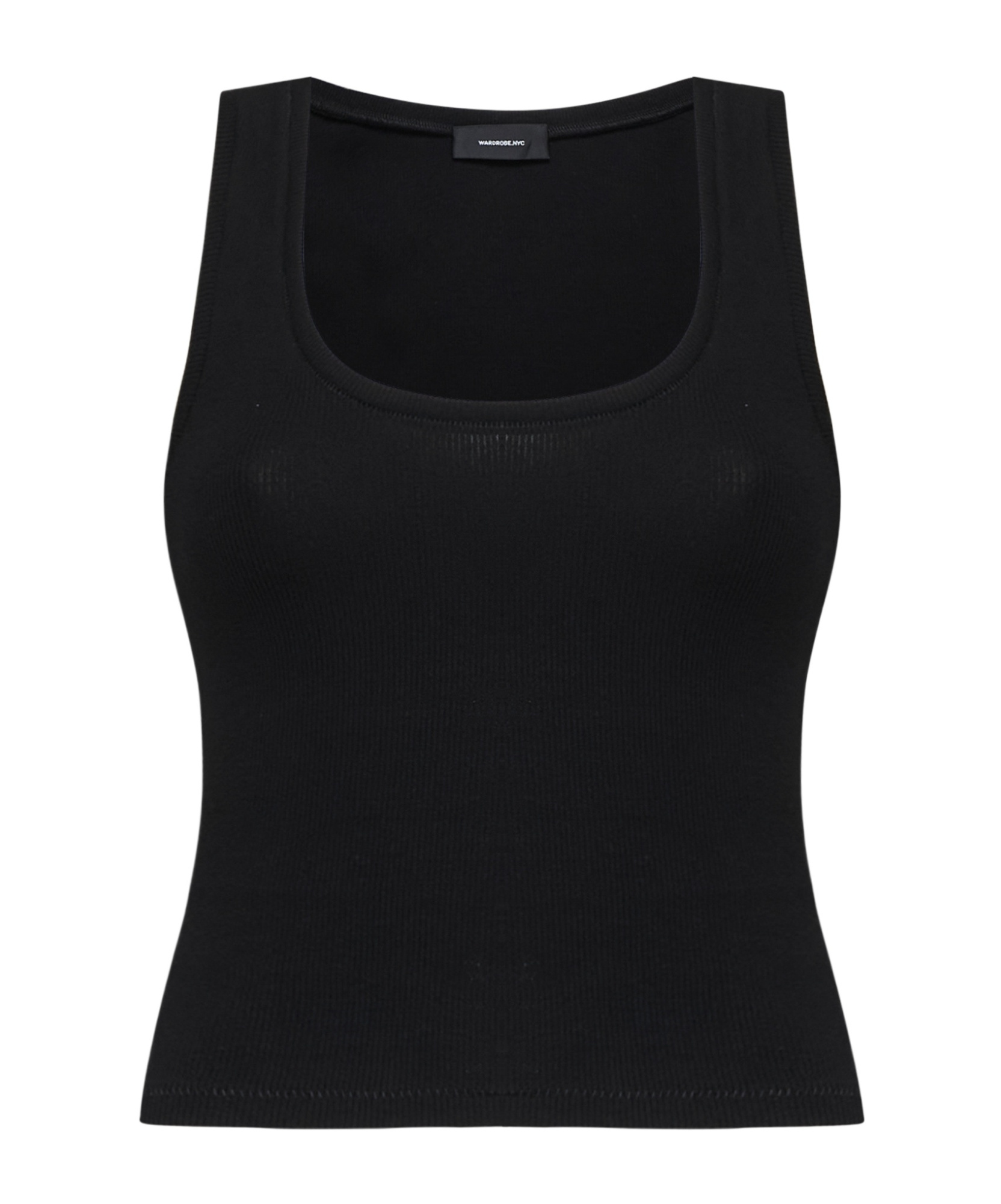 Wardrobe.nyc Ribbed Elastic Tank Vest