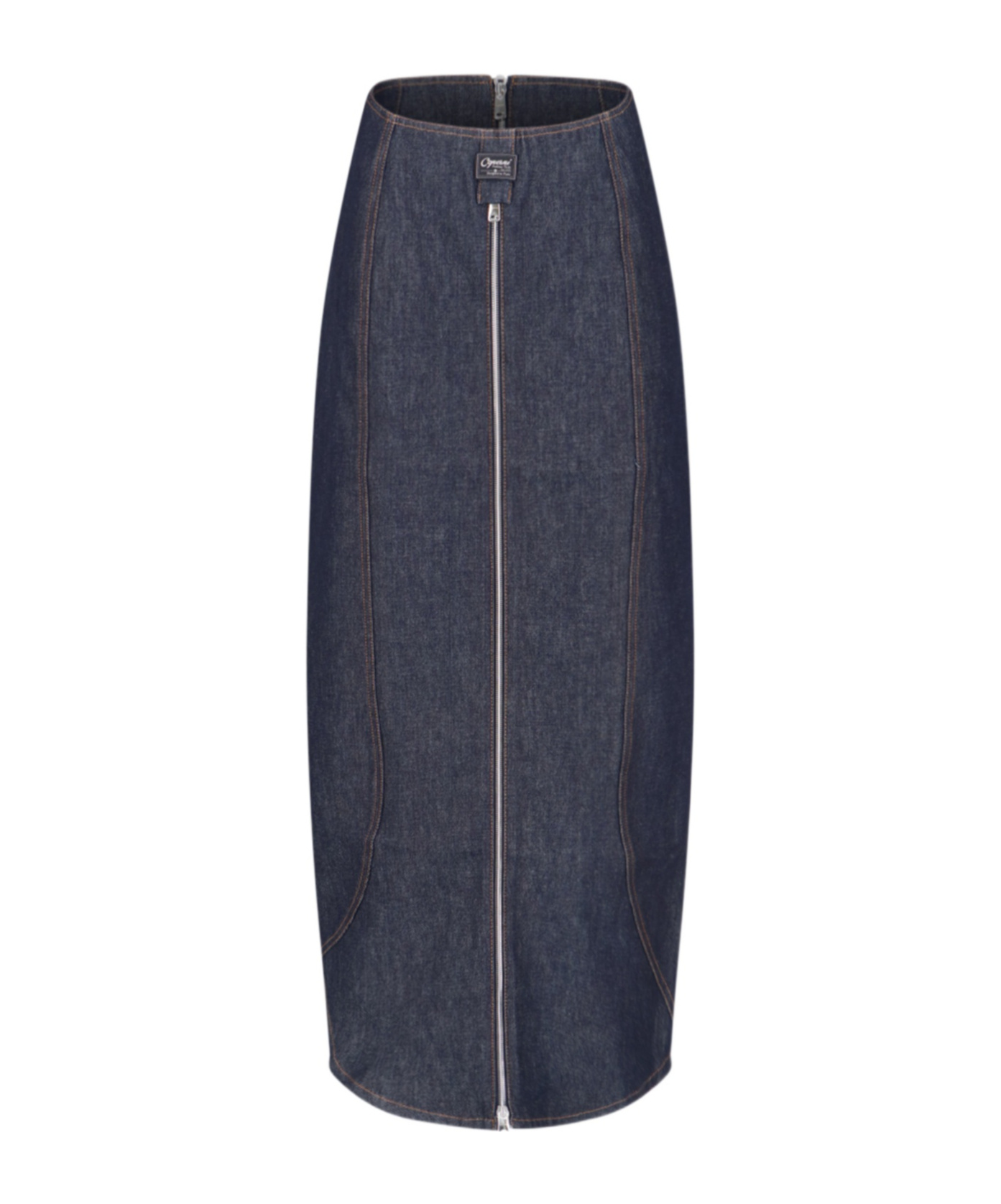 Coperni Maxi Sheath Skirt In Black