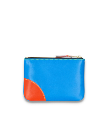COMME DES GARÇONS SUPER FLUO LEATHER POUCH 