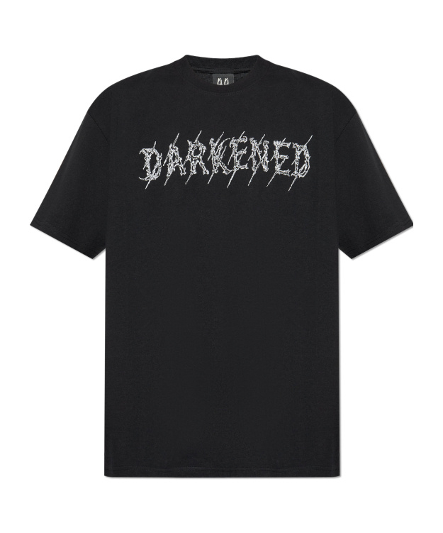 44 Label Group Graphic-print T-shirt In Black