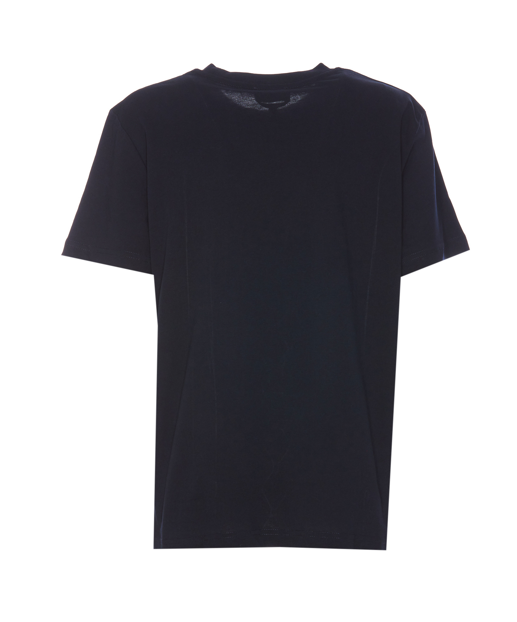 Apc A.p.c. Logo Printed Crewneck T-shirt In Black