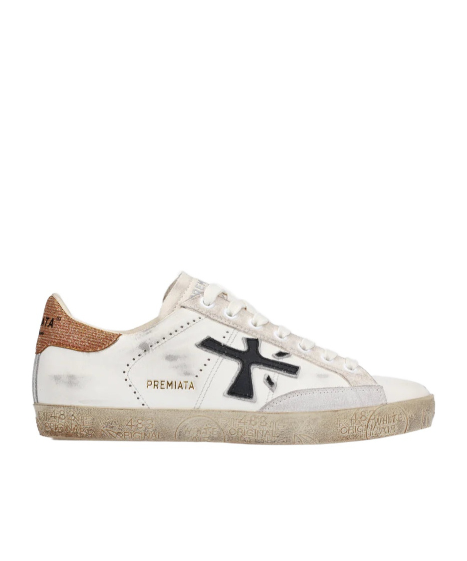 Premiata Round-headed Professional Sports Shoes In Nude