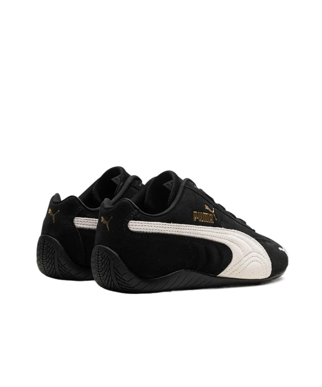 Puma Speedcat Og Logo Detailed Sneakers In Black