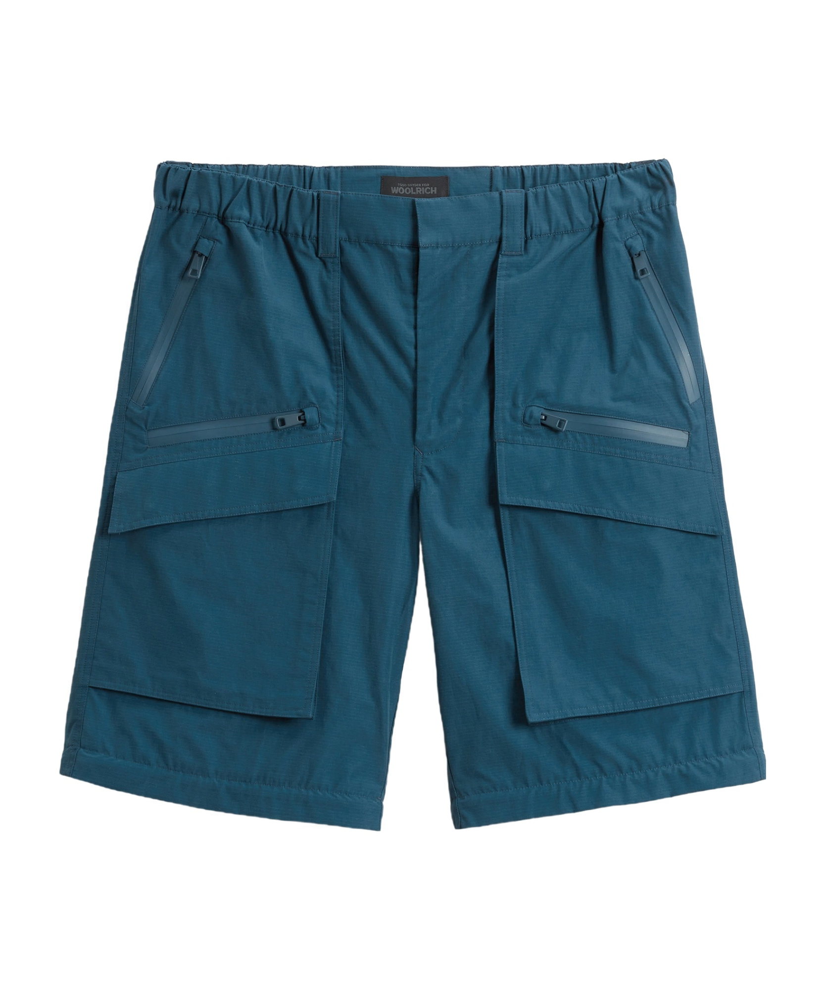 Woolrich 2-in-1 Pants In Cotton- And Nylon-blend Olmetex Ripstop By Todd Snyder In Blue