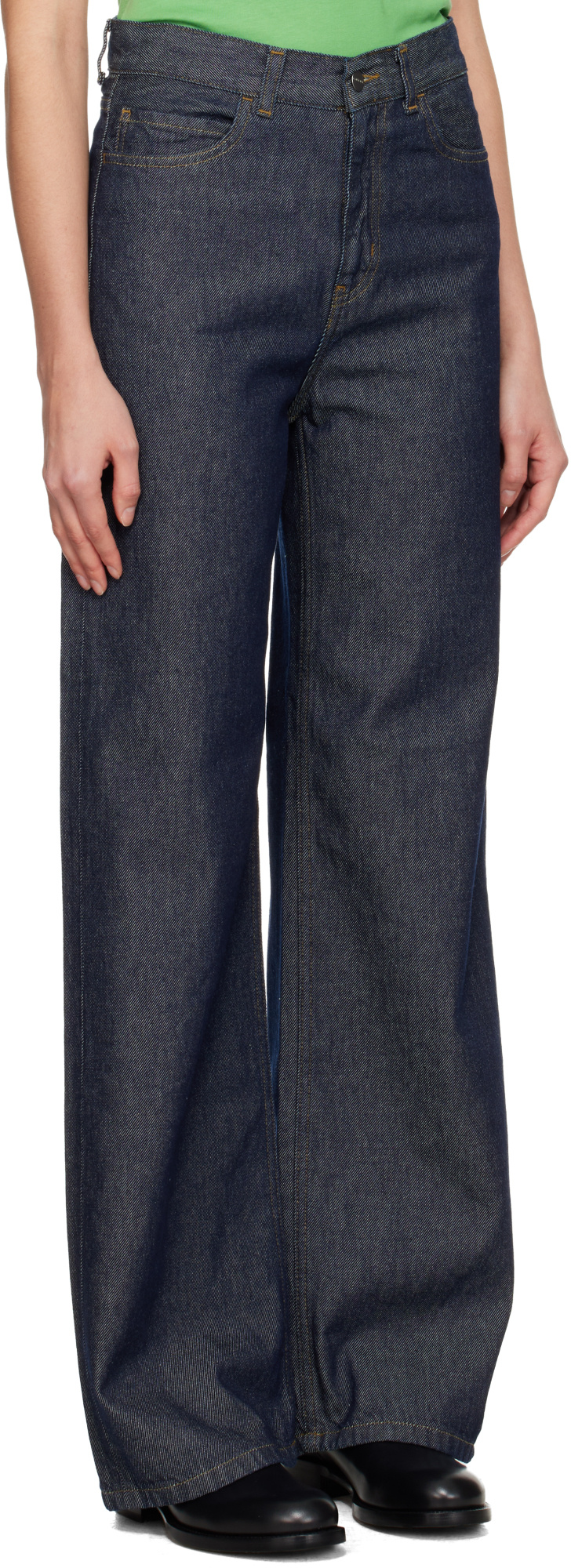 Carhartt W' Jane Pant In Blue