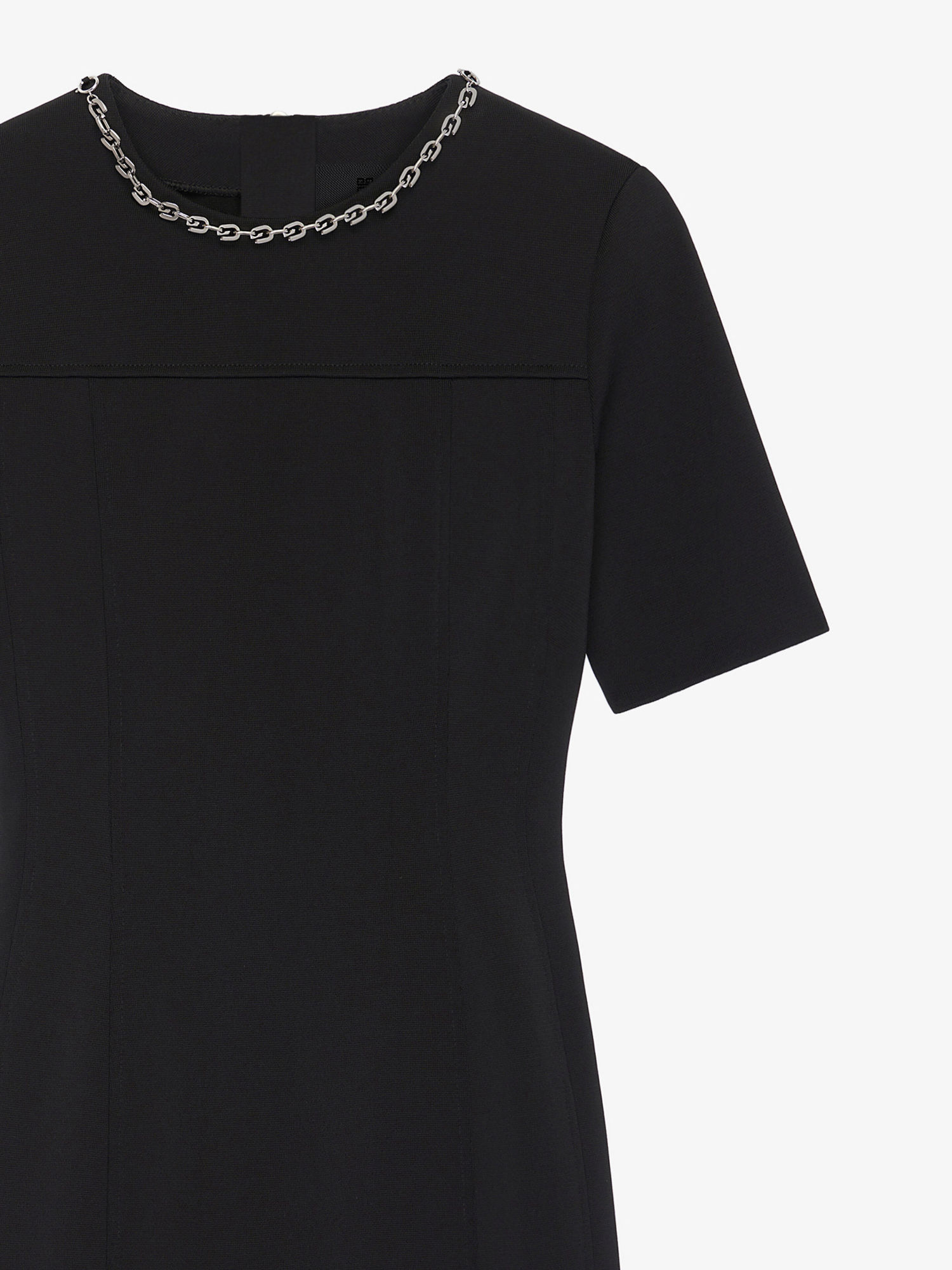 Givenchy 18gg Mini Dress In Black