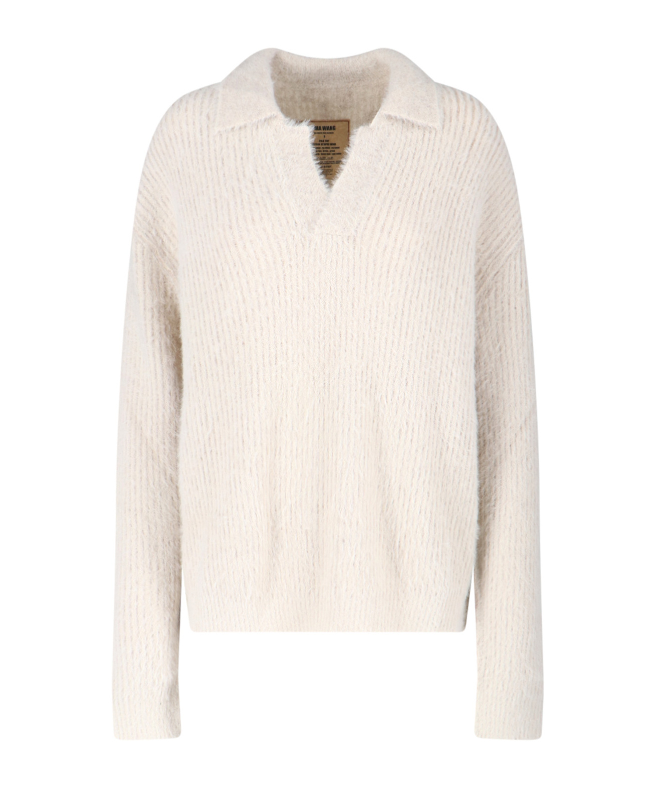 Uma Wang Alpaca Blend Sweater In Black