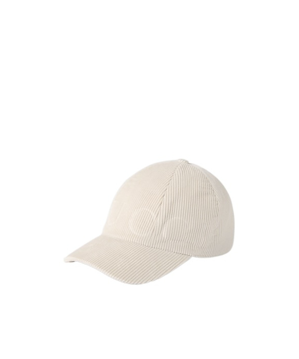 Gucci Corduroy Baseball Hat In White