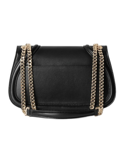 Gucci Blondie Series Small Shoulder Backpack In Black