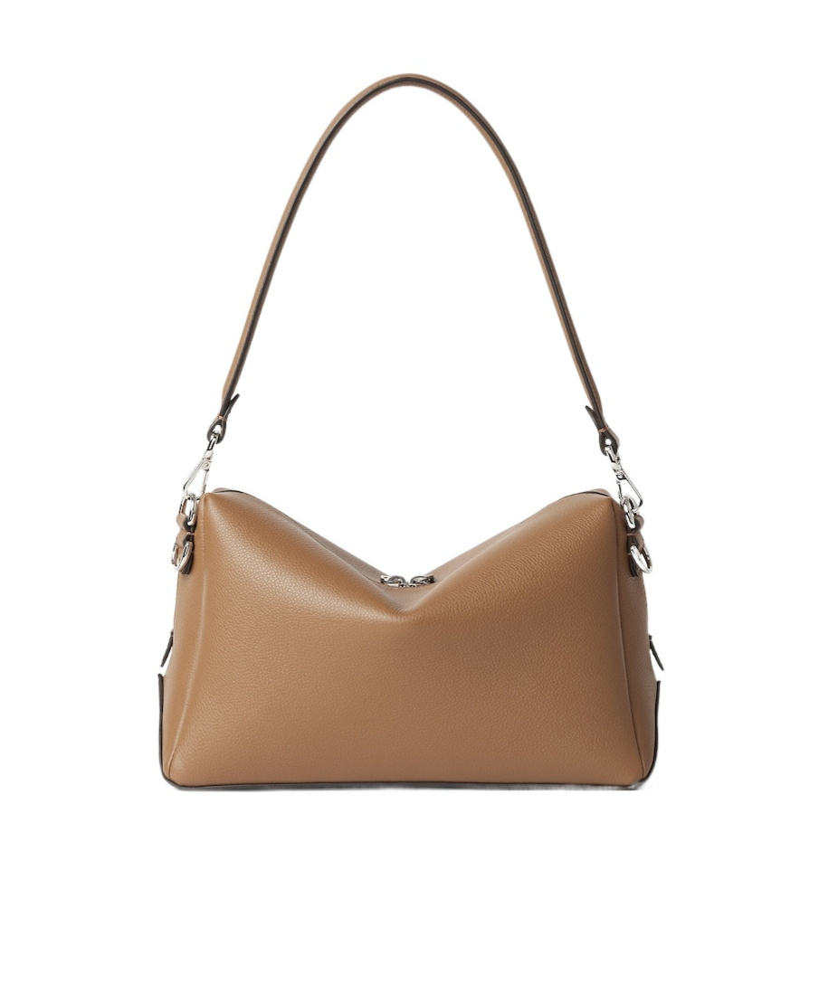 Fendi Medium Lui Zip-fastening Shoulder Bag In Brown