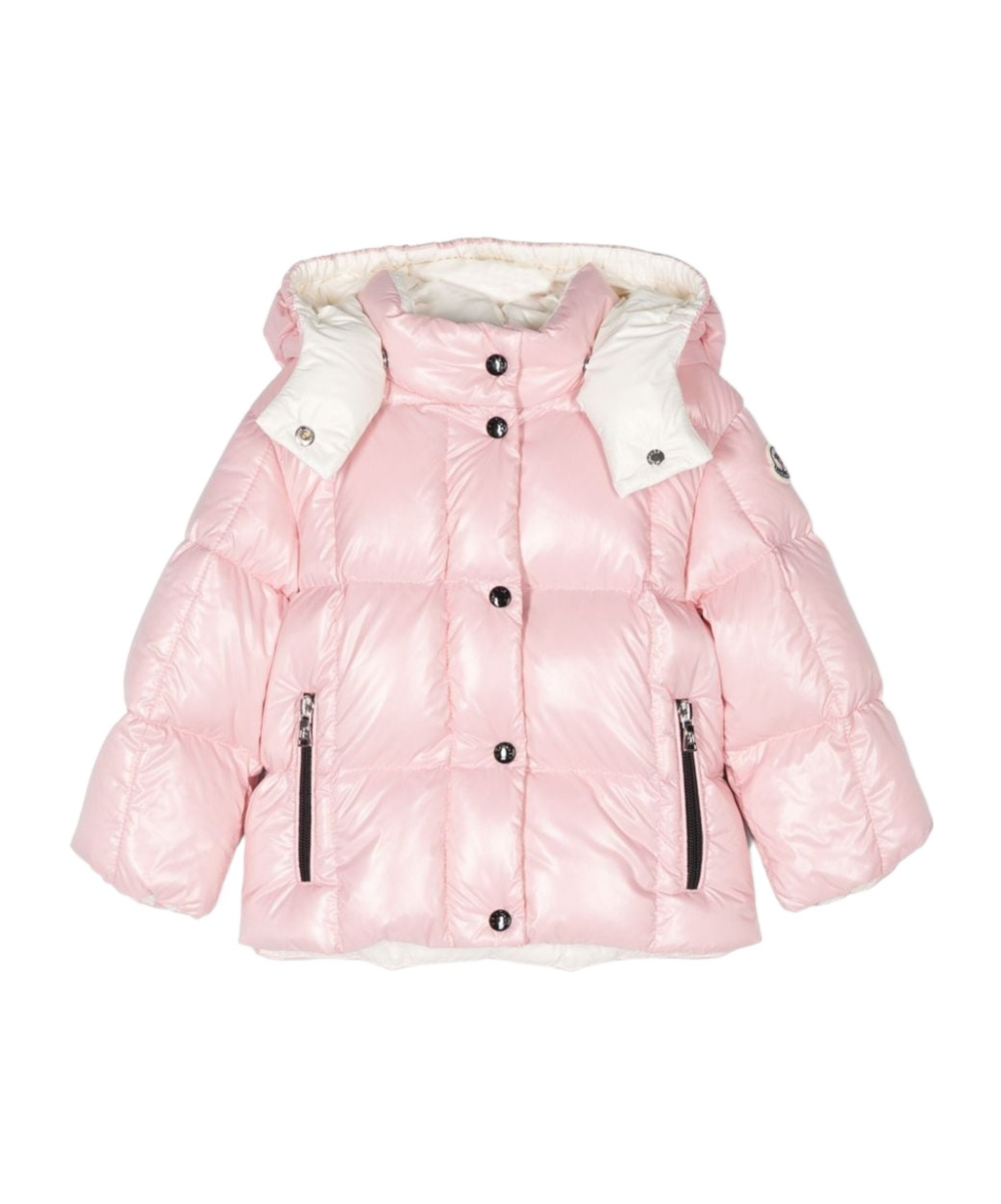Moncler Parana Down Jacket In Pink