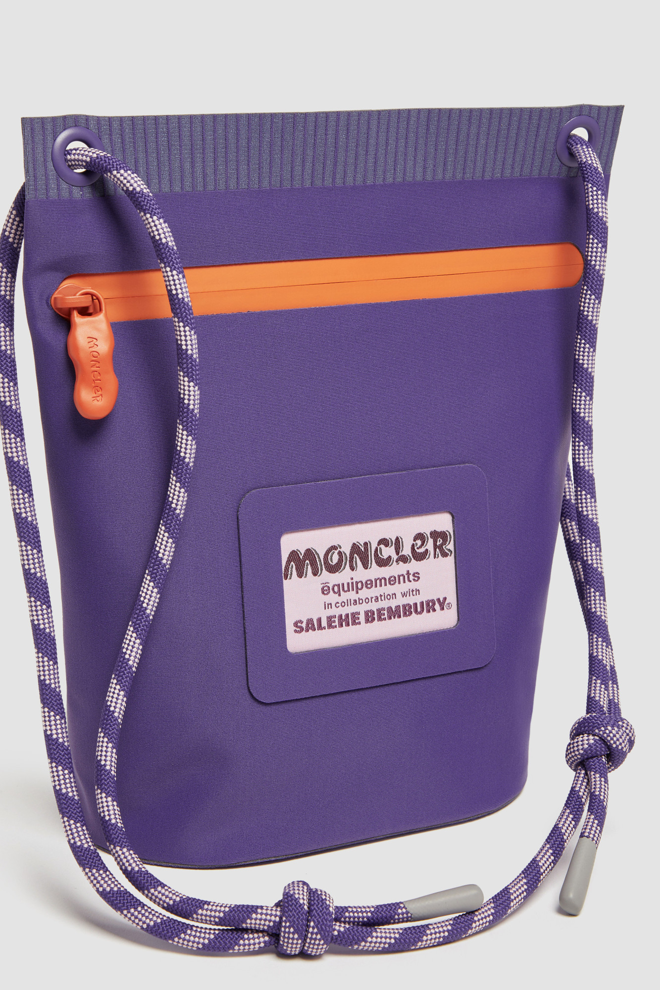 Moncler X Salehe Bembury Amoeba Shoulder Bag In Blue