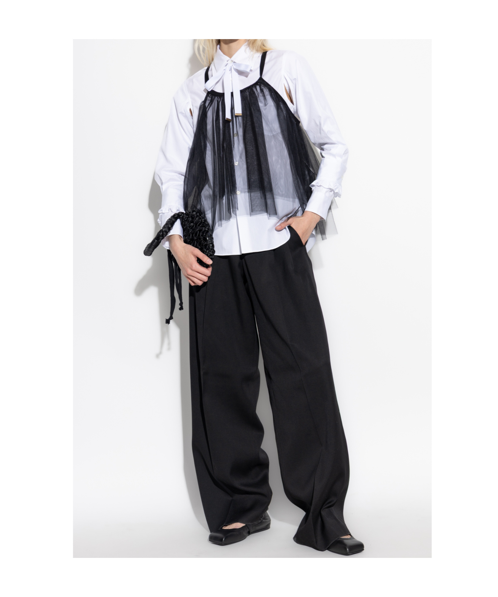 Shop Comme Des Garçons Long Sleeve Shirt