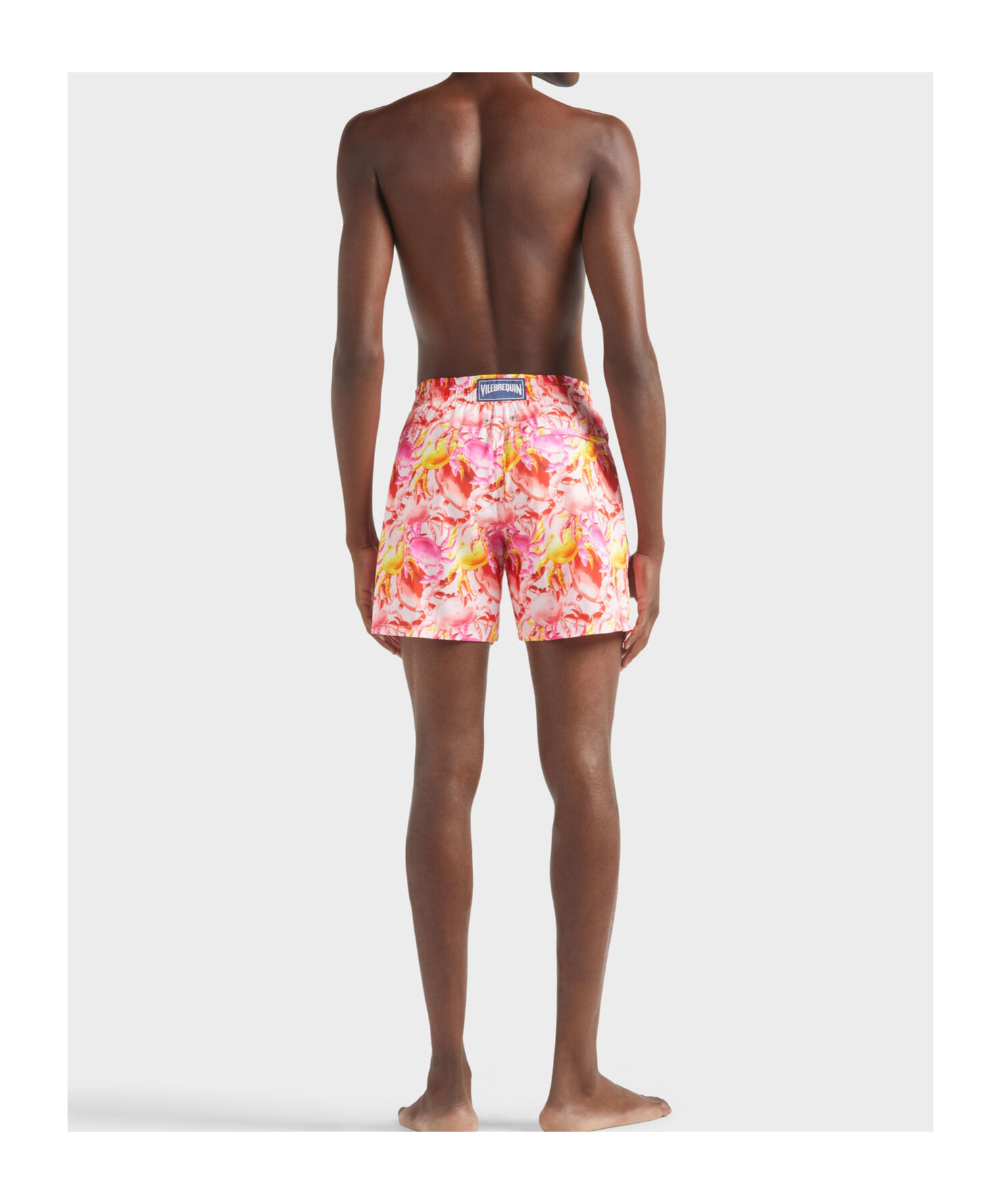 Vilebrequin Men Ultra-light And Packable Swim Trunks Crab Ballons In Multi