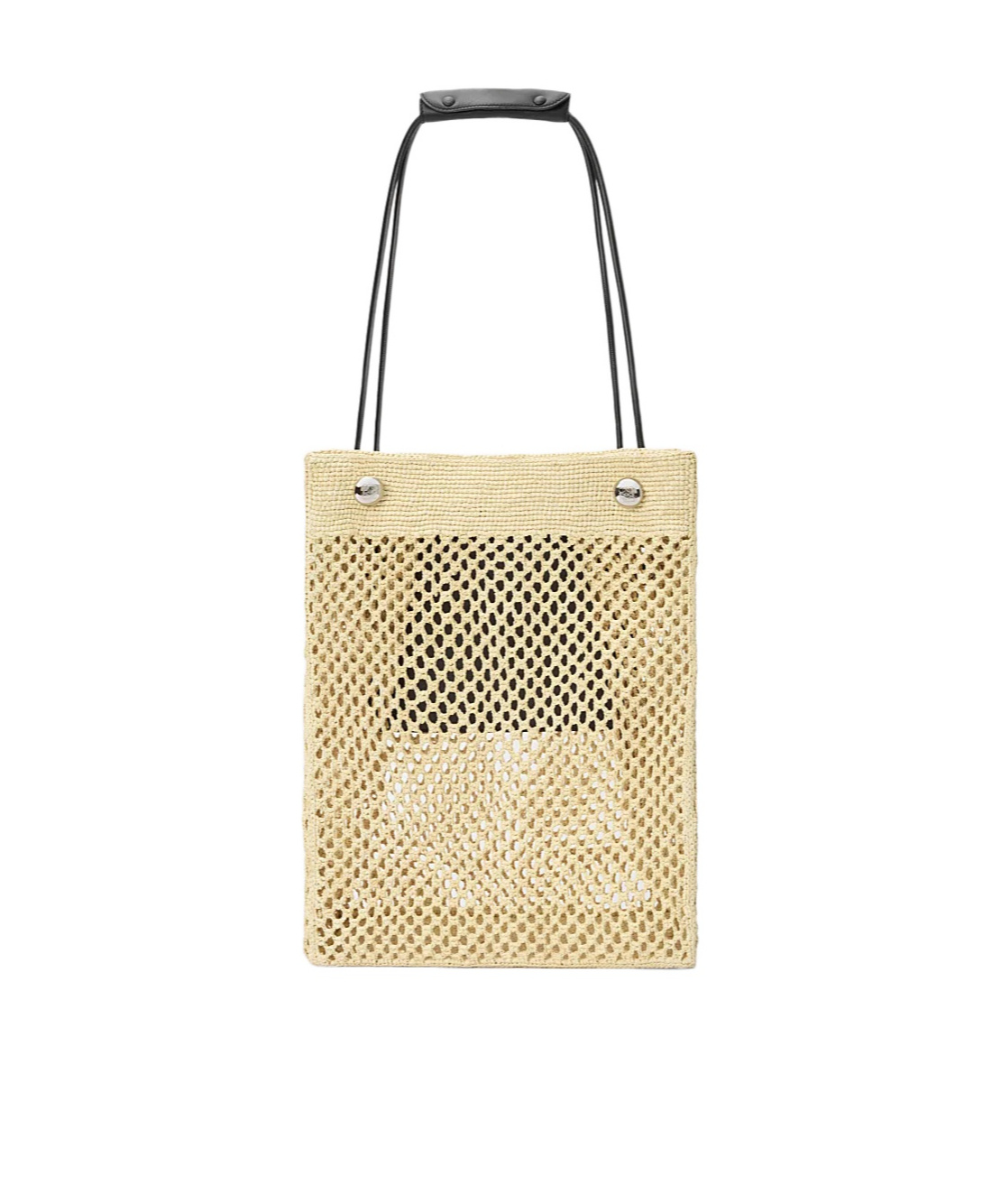 Loewe Pebble Hobo In Raffia In Natural