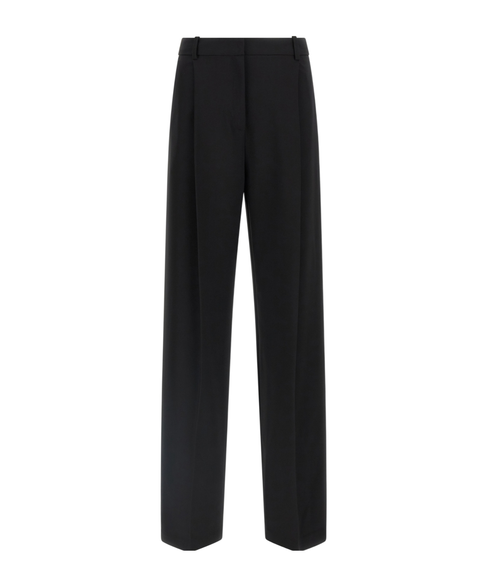 Elisabetta Franchi Belt Loop Casual Pants In Black