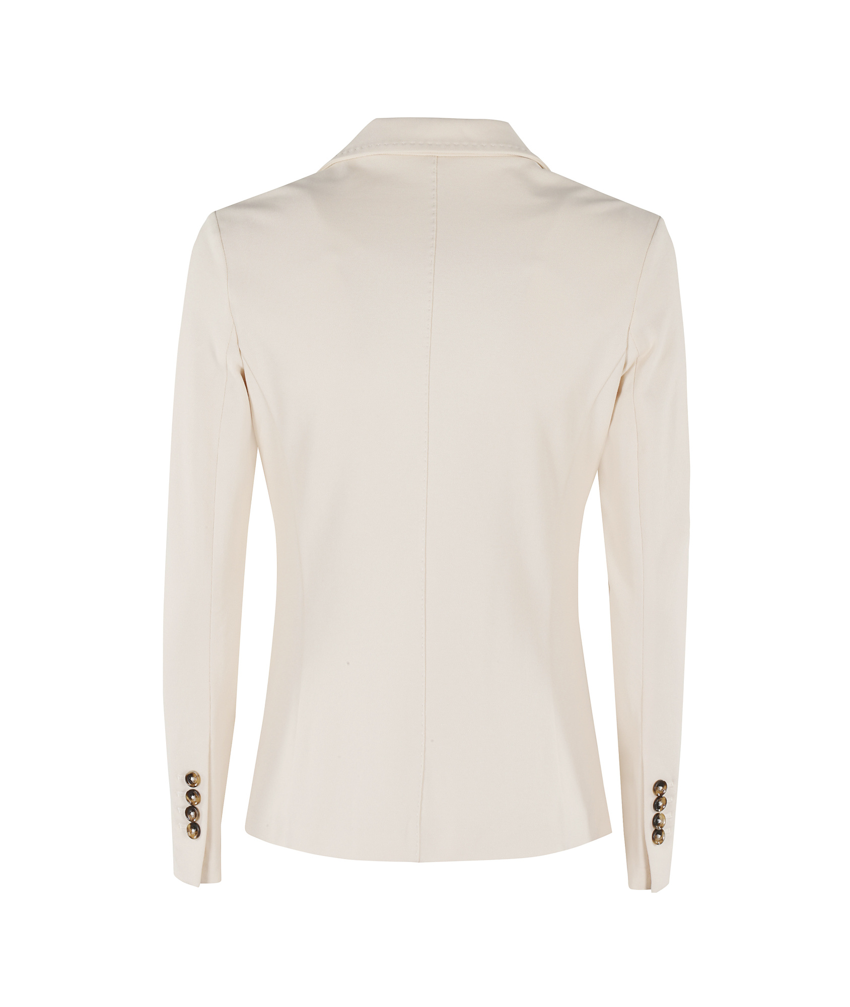 Shop Circolo 1901 Single-breasted Blazer In White