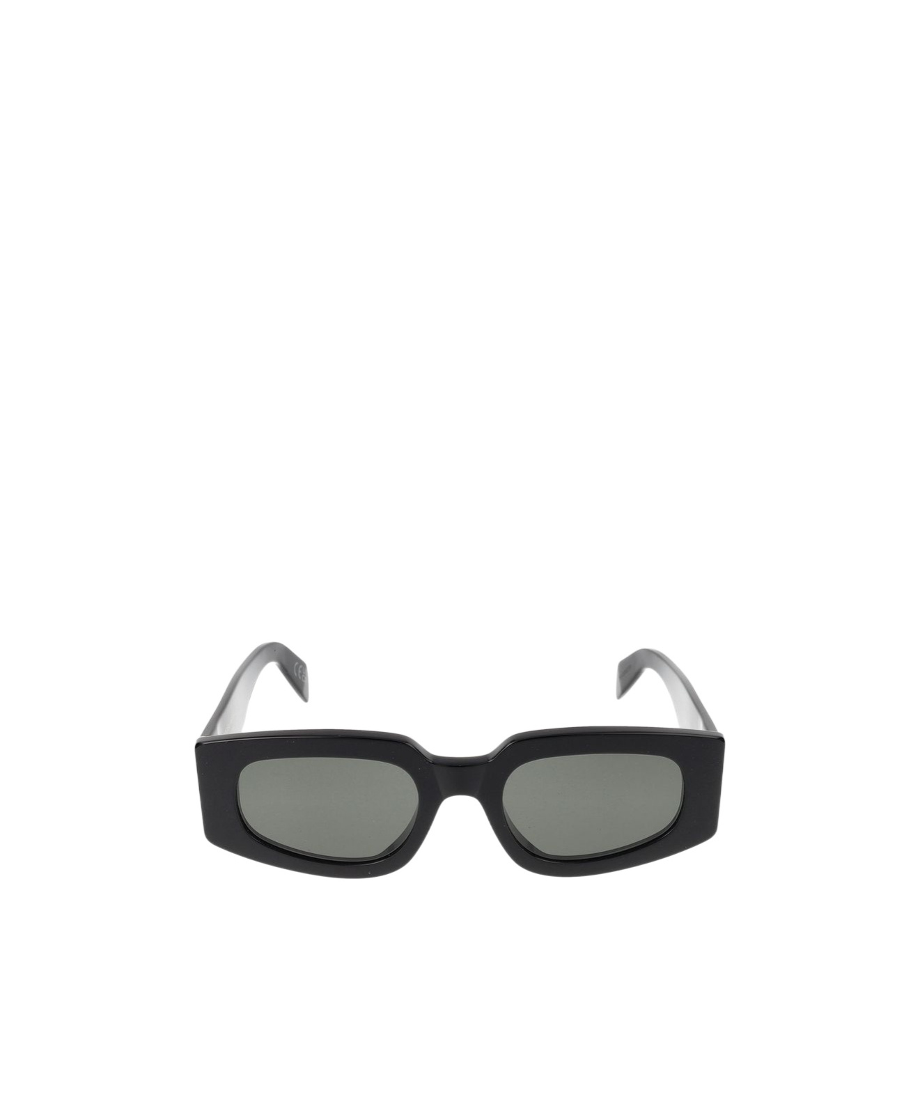 Retrosuperfuture Rectangle Framed Sunglasses In Black