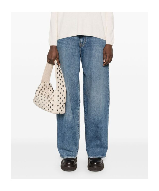 7 FOR ALL MANKIND BELT-LOOP JEANS