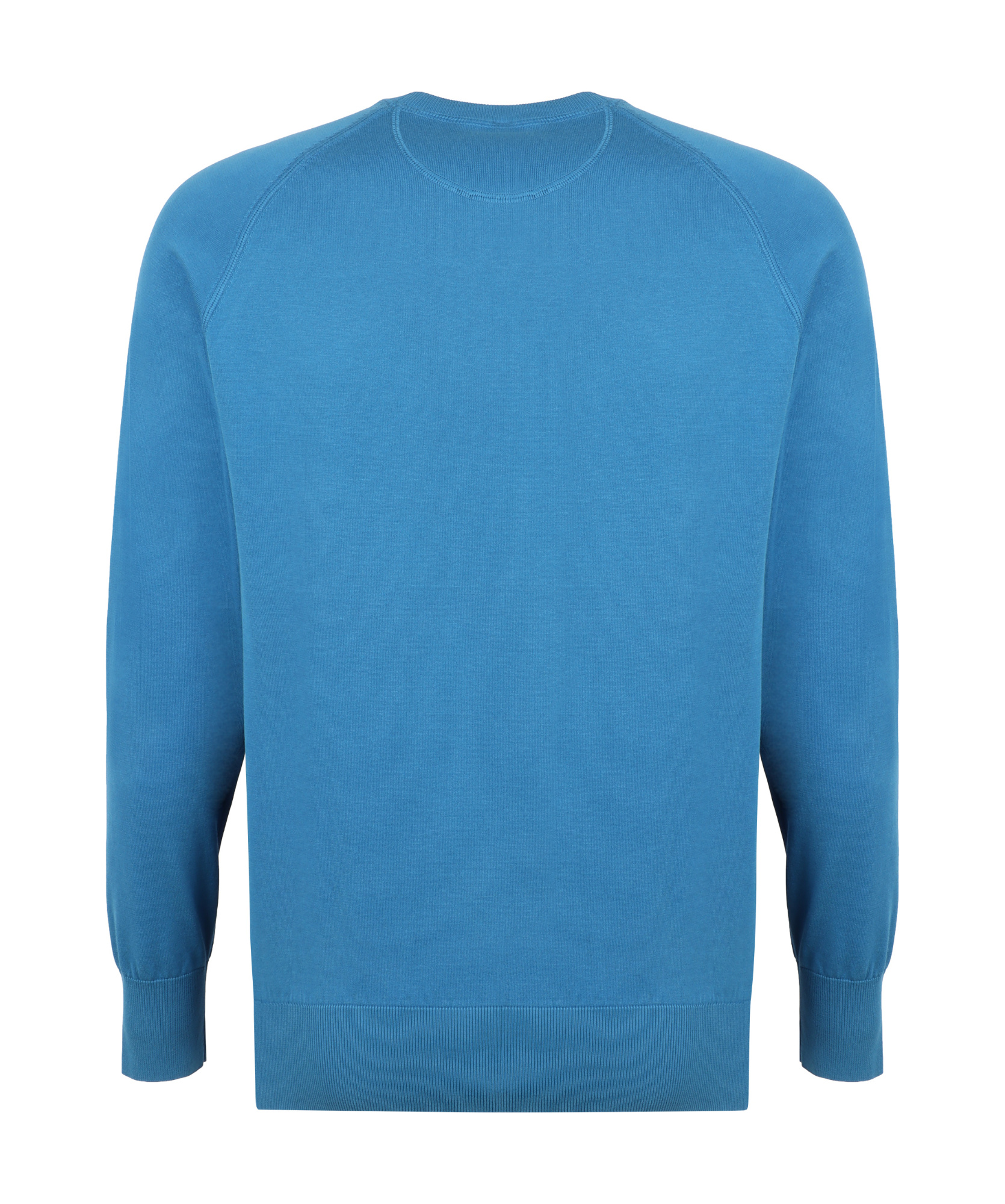 Shop Aspesi Cotton Sweater In Blue