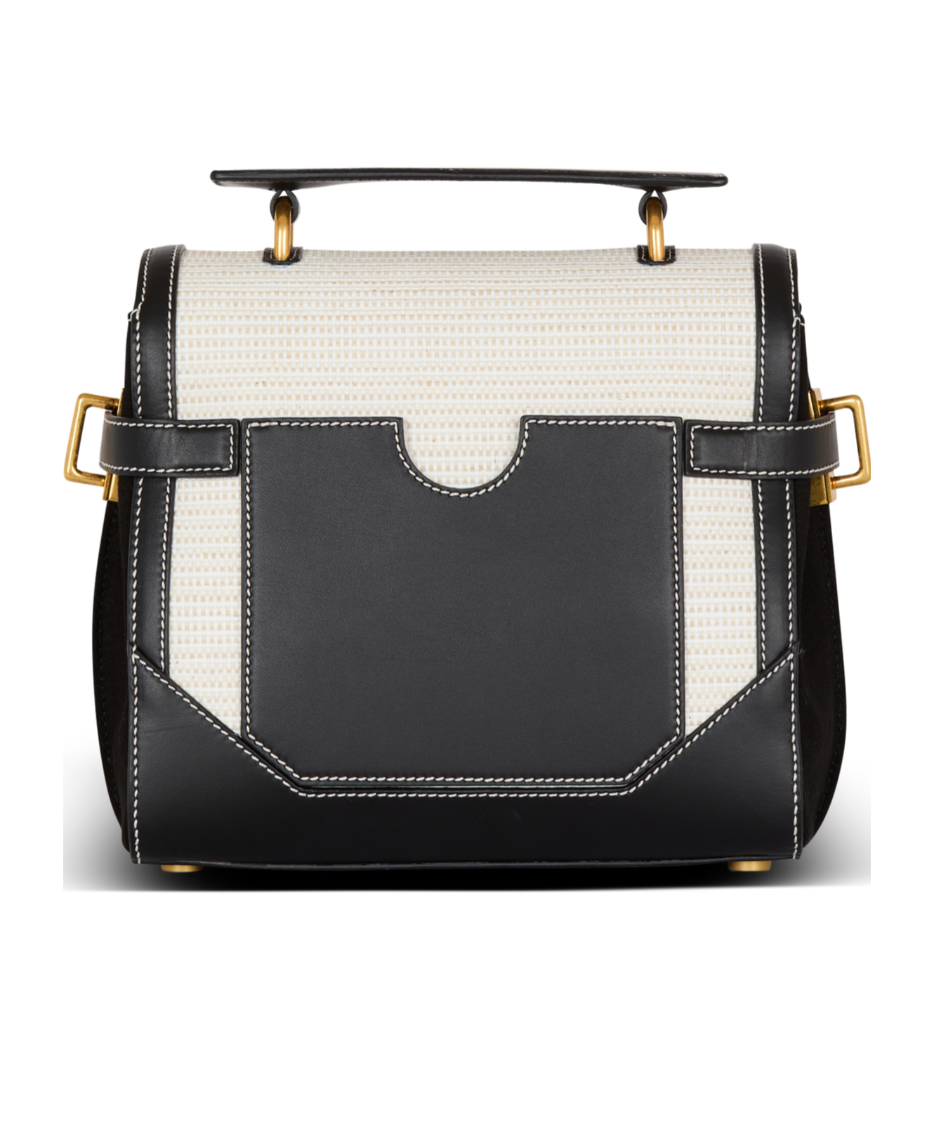 Balmain B-buzz 23 Tote Bag In Black