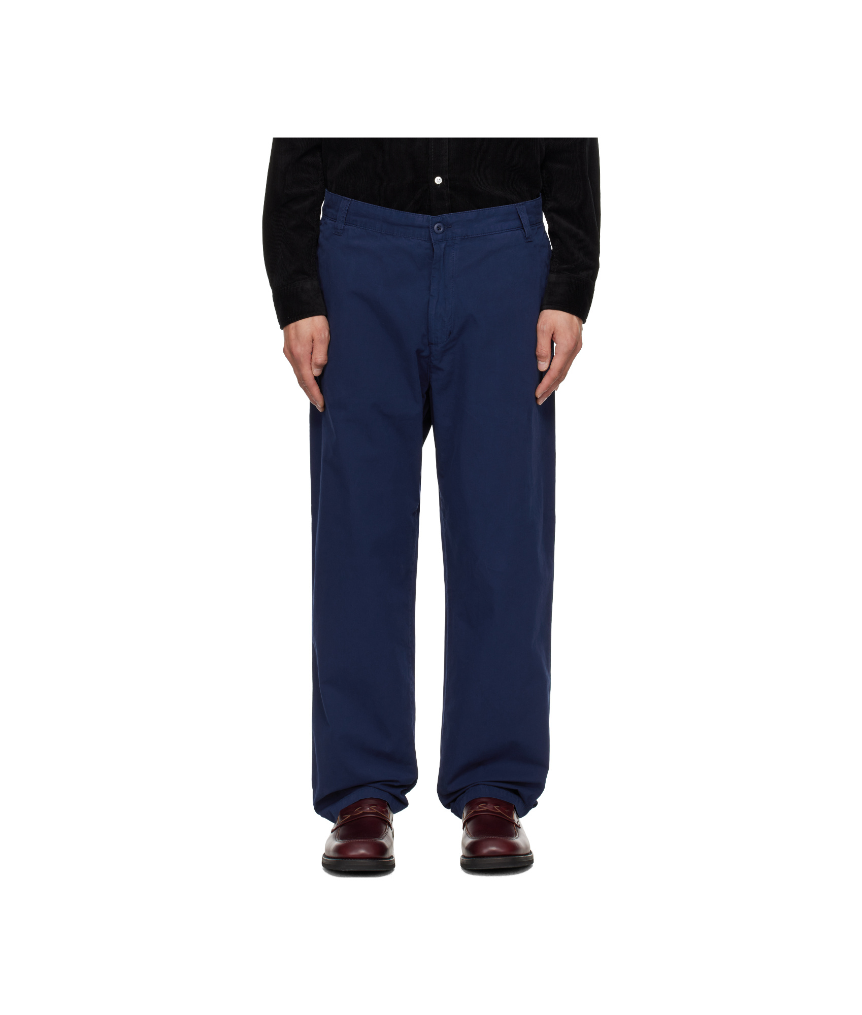 CARHARTT LOGO-PATCH TROUSERS