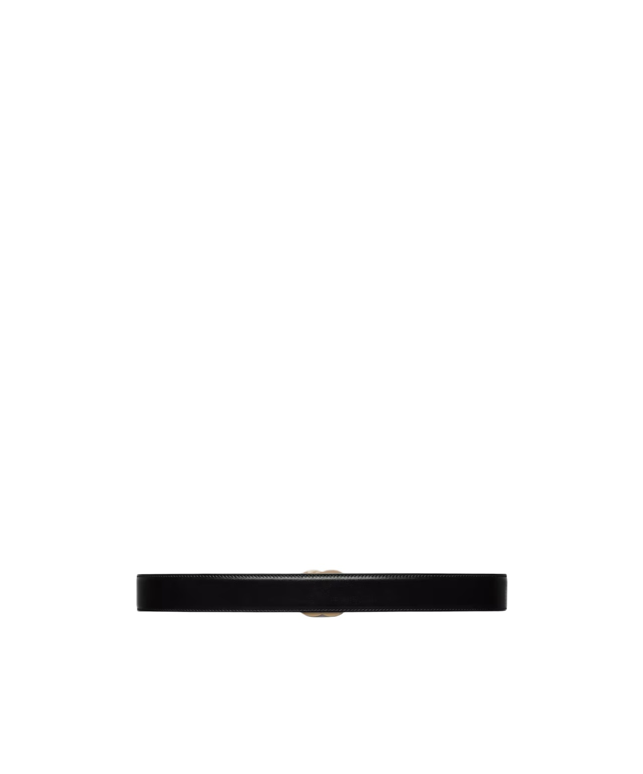 Gucci Gg Marmont Leather Belt In Black