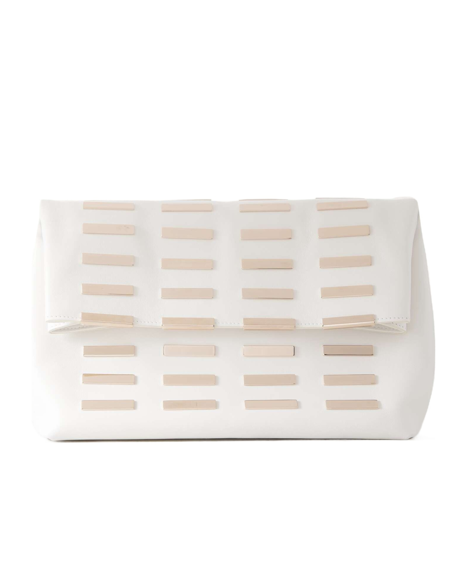 Gabriela Hearst Phoebe Clutch In White