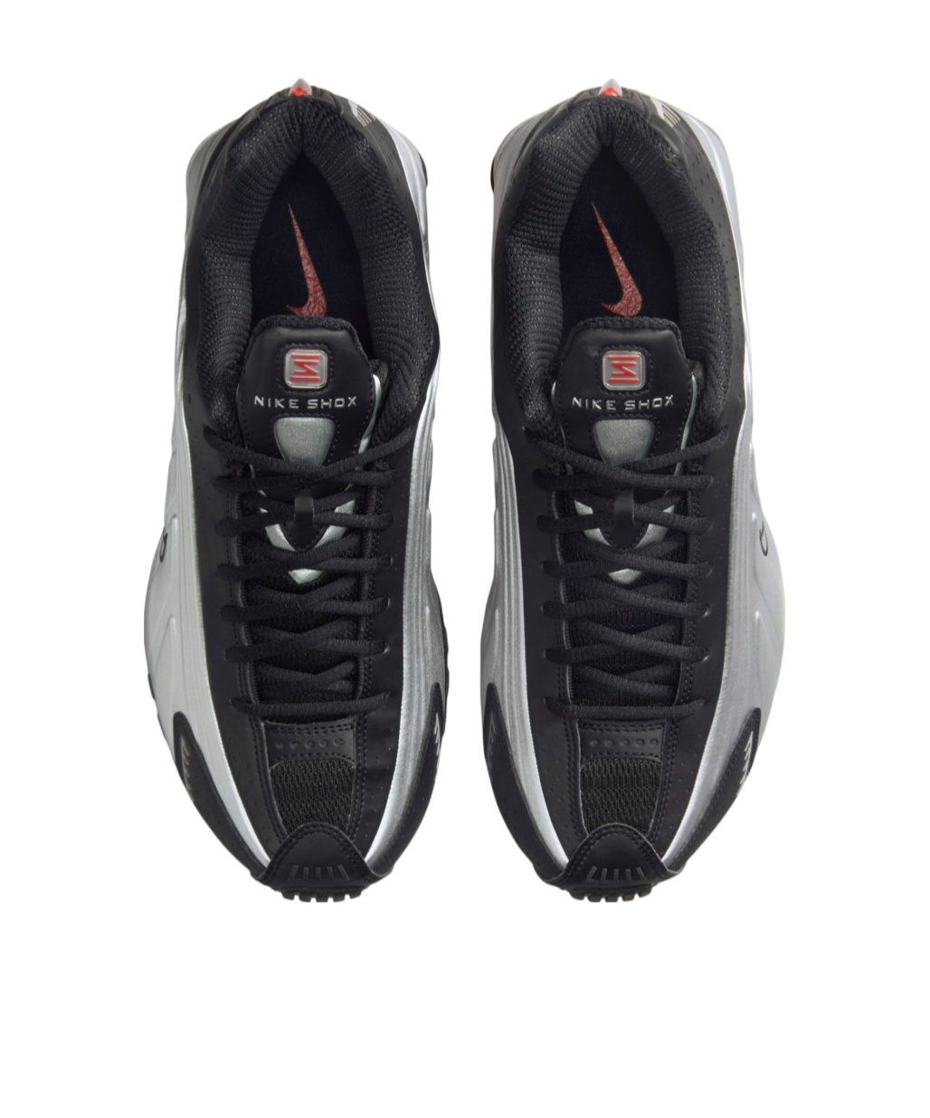 NIKE NIKE SHOX R4 LACE-UP SNEAKERS