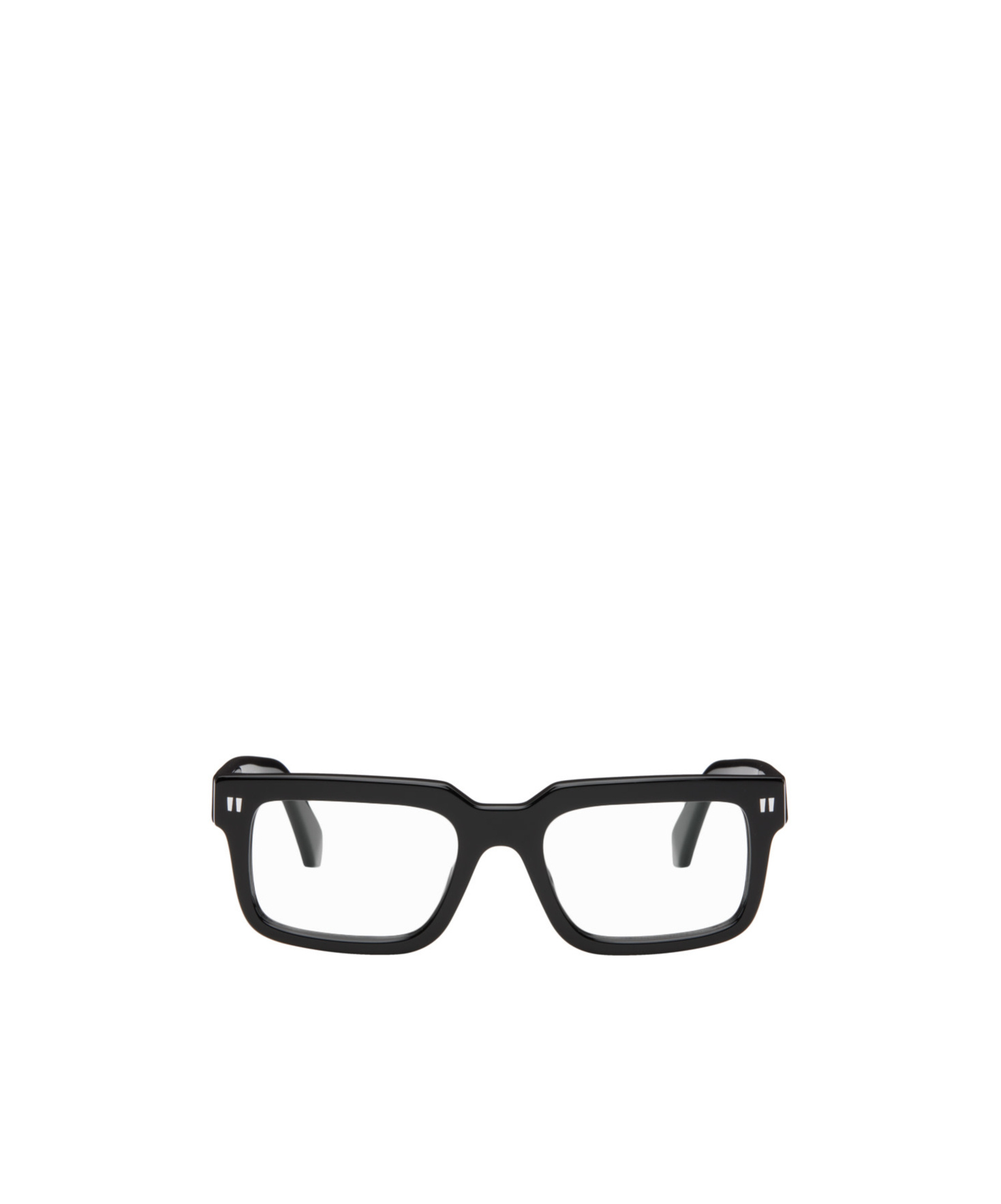 Off-white Clip On2 Rectangle-frame Glasses In Green
