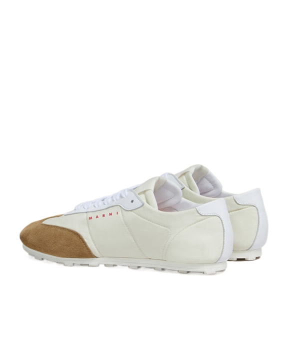 Marni Off-white Nylon Softy Soccer Sneaker