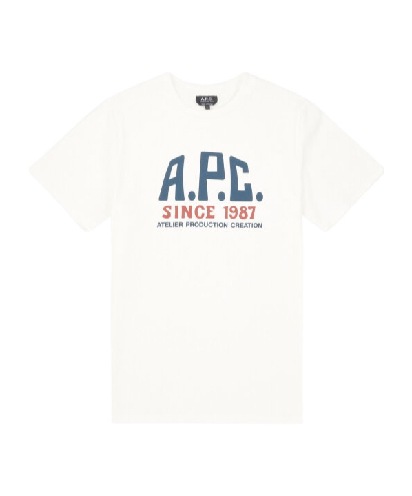 Apc Short-sleeved T-shirt In White