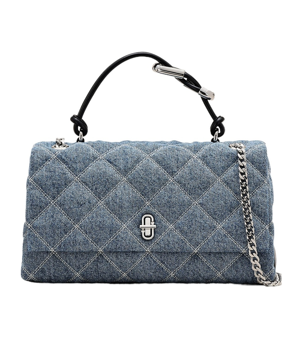 Marc Jacobs The Quilted Denim Shoulder Bag