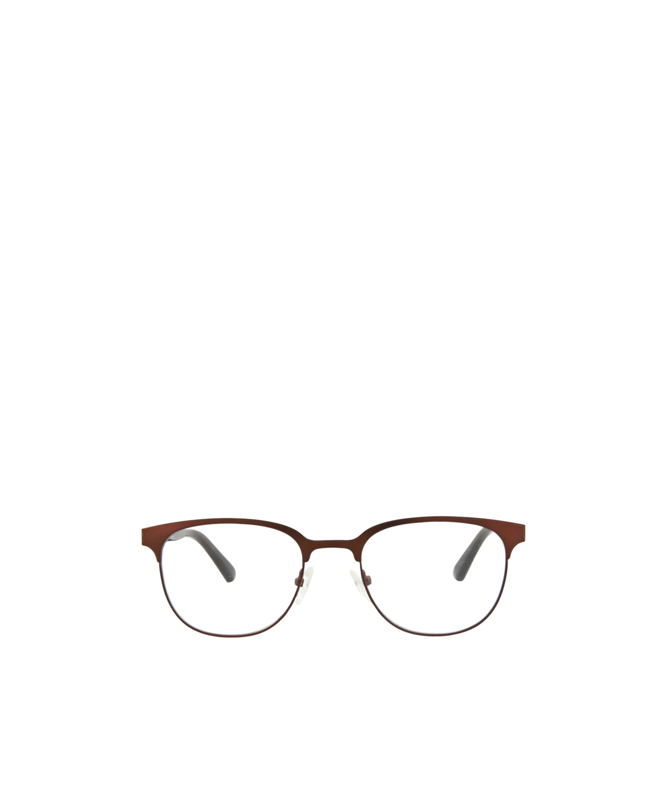 Mcq By Alexander Mcqueen Circular Frame Flat Mirror In Brown