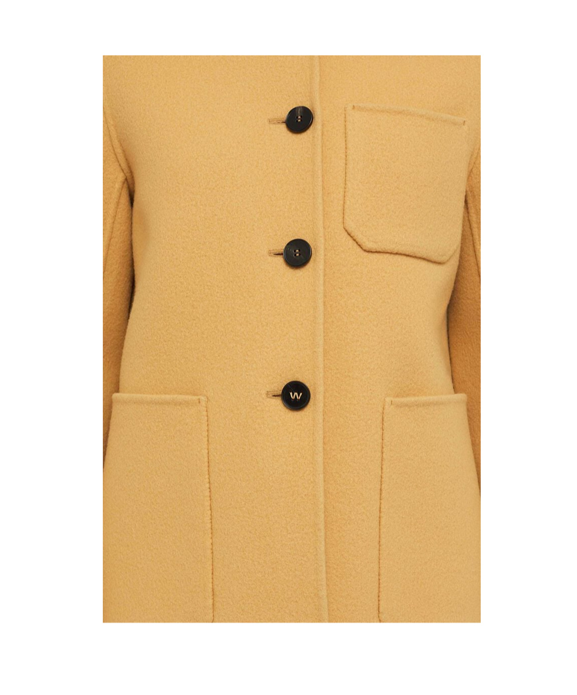 Jil Sander Single-breasted Wool Jacket In Brown